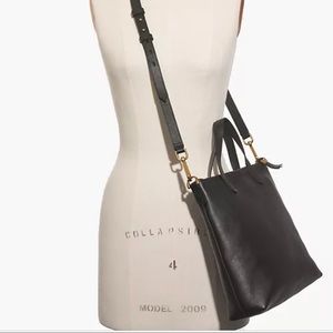 Madewell Zip-Top Transport Leather Crossbody